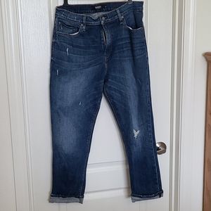 Hudson Jessi boyfriend crop jeans 30